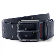 Paski - BOSS Pasek męski Apparel, czarny (Black1), 95 - miniaturka - grafika 1