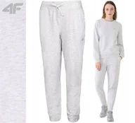 Spodnie damskie - Spodnie Damskie 4f Dresowe Sportowe Joggery F1138 Dresy Na Co Dzień L - miniaturka - grafika 1