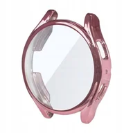 Akcesoria do smartwatchy - Etui Do Samsung Galaxy Watch 5 44Mm Różowe Obudowa Ochronna Smartwatch Case Futerał Kejs Ochraniacz Okładka - miniaturka - grafika 1