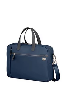 Samsonite Eco Wave Torba biznesowa 39 cm przegroda na laptopa midnight blue - Teczki i aktówki - miniaturka - grafika 1