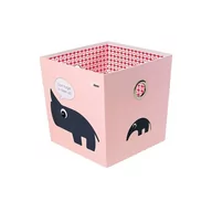 Pudła i pojemniki do przechowywania - Pudełko ze zwierzakami różowe - miniaturka - grafika 1
