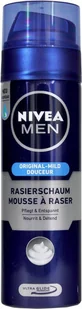 (DE) Nivea Men, Pianka do golenia Aloe Vera, 200 ml (PRODUKT Z NIEMIEC) - Depilacja - miniaturka - grafika 1