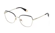 Okulary przeciwsłoneczne - Furla VFU586 okulary, SH.Light Gold W/Col.Parts, 54 damskie, Sh.light Gold W/Col.parts, 54 - miniaturka - grafika 1