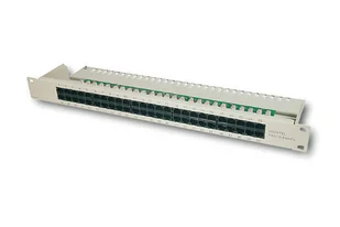 Digitus 19" CAT 3 ISDN patch panel 1U DN-91350 - Panele krosownicze - miniaturka - grafika 1