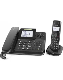 DARMOWA DOSTAWA - Doro Comfort 4005 Combo schnurgebunden analog mit zus. Mobilteil 380115 - Telefony stacjonarne - miniaturka - grafika 1