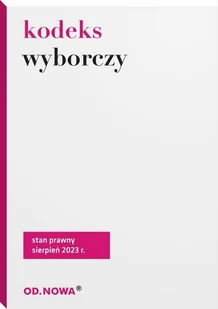 Kodeks wyborczy - Prawo - miniaturka - grafika 1