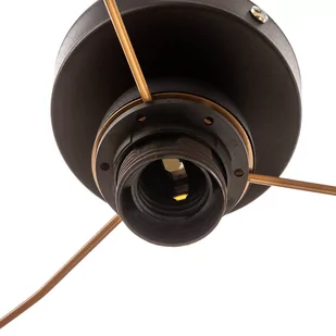 EULUNA Lampa sufitowa Devon, czarna/beżowa/ecru/złota - Lampy sufitowe - miniaturka - grafika 5