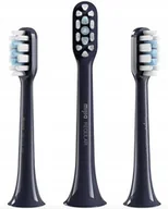 Końcówki do szczoteczek elektrycznych - Końcówki do szczoteczki sonicznej XIAOMI MIJIA T301 T302 3szt CZARNE - miniaturka - grafika 1