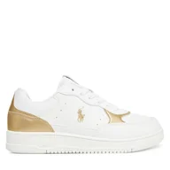 Buty dla dziewczynek - Sneakersy Polo Ralph Lauren Masters Court II RL03432102 Biały - miniaturka - grafika 1