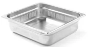 Pojemniki i kosze gastronomiczne - Hendi Pojemnik GN 2/3 - perforowany - 354x325 mm wysokość 40 mm 802342 - miniaturka - grafika 1