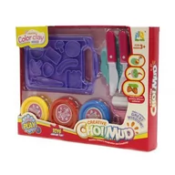 Masy plastyczne - Ciastolina + Akcesoria foremki Zestaw Artystyczny - miniaturka - grafika 1