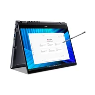 Laptopy 2w1 - Acer TravelMate P4 Spin 14 Konwertowalny TMP414RN-55-TCO Błękitny - miniaturka - grafika 1