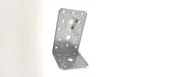 Zawiasy, okucia i inne akcesoria - Łącznik kątowy ocynk 100 x 60 x 60 - miniaturka - grafika 1