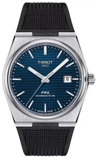 Zegarek Zegarek Tissot T137.407.17.041.00 PRX POWERMATIC 80 - Zegarki męskie - miniaturka - grafika 1