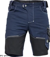 Odzież robocza - CERVA NEURUM CLASSIC szorty - męskie szorty robocze, elastyczny materiał Trifibetex, 6 kieszeni, odblaski - granatowy 46 - miniaturka - grafika 1