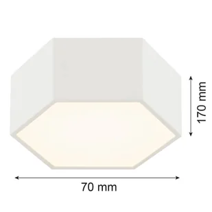 Lampa sufitowa LED Libre Argon, biały / opal, salon / jadalnia, metal - Lampy sufitowe - miniaturka - grafika 1