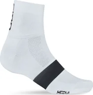 Skarpety termoaktywne - Giro Skarpety GIRO CLASSIC RACER white black roz. M 40-42 - miniaturka - grafika 1