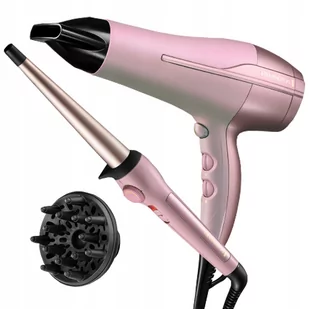 Remington Suszarka D5901 Lokówka CI5901 Coconut - Zestawy zintegrowane AGD - miniaturka - grafika 1