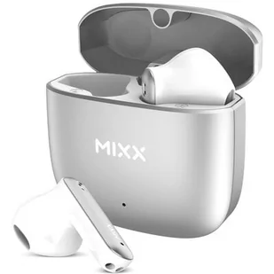 MIXX StreamBuds Custom 2 srebrne - Słuchawki - miniaturka - grafika 1
