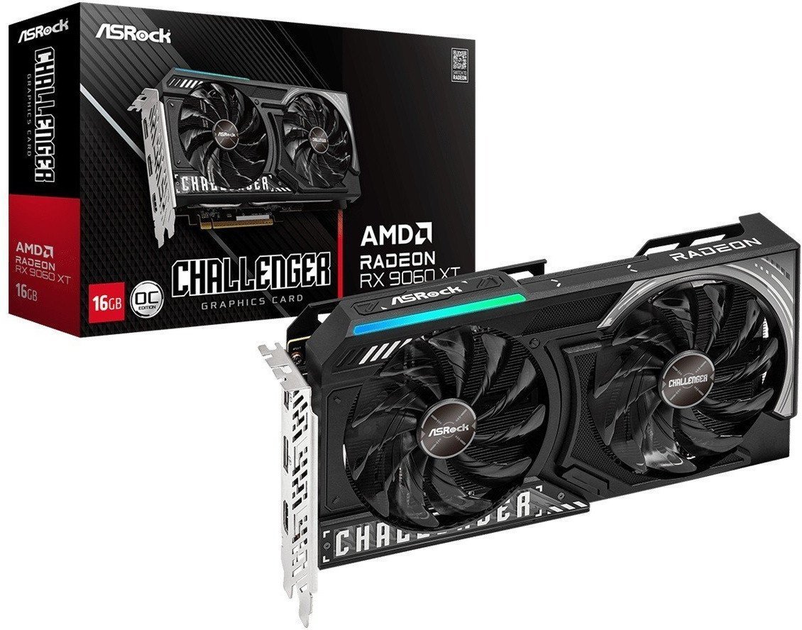 ASRock RX9060XT CL 16GO 16GB DDR6 HDMI/2xDP 90-GA5QZZ-00UANF
