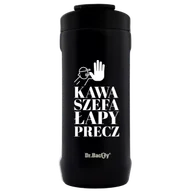 Kubki termiczne - Kubek termiczny 2w1 Dr.Bacty Notus 360 ml - Dla szefa - czarny - miniaturka - grafika 1