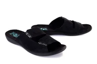 Kapcie damskie - ADANEX DIK13 DIANA 23892 CZ/CZ czarny/czarny, kapcie/klapki damskie - Adanex - miniaturka - grafika 1
