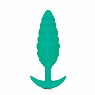 b-Vibe b-Vibe Twist Texture Plug Green - Korki analne - miniaturka - grafika 1