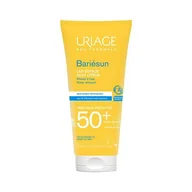 Balsamy i kremy do opalania - Uriage Bariesun Jedwabiste mleczko do ciała SPF50+ do skóry wrażliwej,100ml - miniaturka - grafika 1