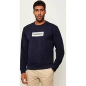Bluzy męskie - Napapijri Bluza B-BOX LOGO | Relaxed fit - miniaturka - grafika 1