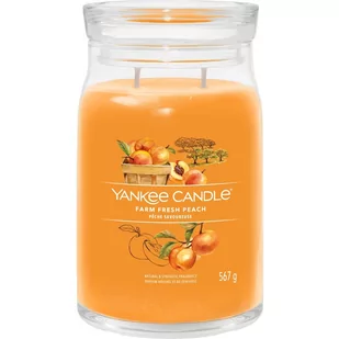 YANKEE CANDLE Świece zapachowe Farm Fresh Peach 368.0 g - Świece - miniaturka - grafika 1