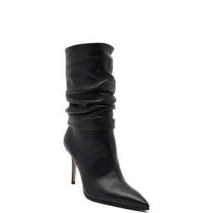 Le Silla Skórzane botki - Botki damskie - miniaturka - grafika 1