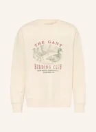Bluzy męskie - Gant Bluza Nierozpinana weiss - GANT - miniaturka - grafika 1