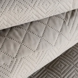 Narzuta 170 x 210 Pikowana Eurofirany Boni5 Srebrny - Narzuty - miniaturka - grafika 5