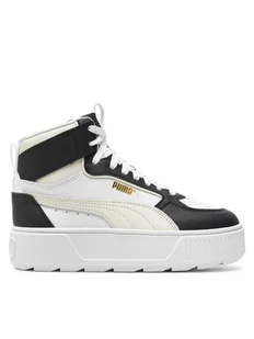 Puma Sneakersy Karmen Rebelle Mid Jr 388729 08 Czarny - Buty dla dziewczynek - miniaturka - grafika 1