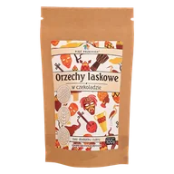 Bakalie - PIĘĆ PRZEMIAN Orzechy laskowe w czekoladzie bez dodatku cukru bezglutenowe 100g - miniaturka - grafika 1