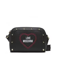 Love Moschino Borsa A Spalla Obudowa na messenger Damski Czarny Jeden rozmiar, Czarny, 1x1x1 - Torebki damskie - miniaturka - grafika 1