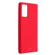 Etui i futerały do telefonów - JELLY Futerał Roar Colorful Case - do Samsung Galaxy Note 20 Różowy - miniaturka - grafika 1