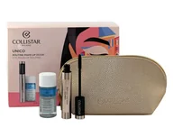 Zestawy kosmetyków damskich - Collistar Zestaw Mascara Unico Intense Black Volume Mascara + Bi-Phase Make-Up Remover Solution + Pouch 35 ml - miniaturka - grafika 1