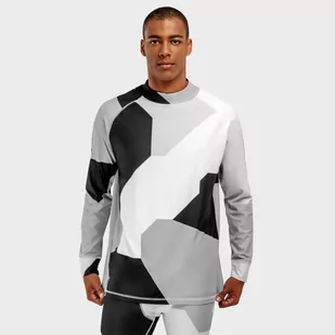 Podkoszulka termoaktywna Sporty zimowe SIROKO Slush Camo Czarny Mężczyzna - Koszulki sportowe damskie - miniaturka - grafika 1