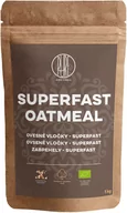 Zdrowa żywność - BrainMax Pure Superfast Płatki Owsiane BIO, 1kg - miniaturka - grafika 1