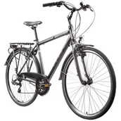 Rowery - Indiana X-Road 1.0 28 cali męski Czarny 2023 - miniaturka - grafika 1