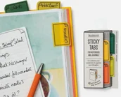 Zakładki do książek - Bookaroo Znaczniki samoprzylepne - Zielone - IF - miniaturka - grafika 1