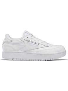 Reebok Skórzane sneakersy "Club B Double" w kolorze białym - Trampki damskie - miniaturka - grafika 1