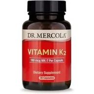 Witaminy i minerały - Dr. Mercola Vitamin K2 MK7 Suplement diety 30 kaps. - miniaturka - grafika 1