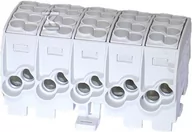 Inne akcesoria elektryczne - Simet Blok rozdzielczy - odgałęźny Al/Cu SCB 25-5X (80150) SIMBLOCK szary 81500002 81500002 - miniaturka - grafika 1
