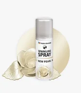 Dodatki do ciast w proszku - BARWNIK SPOŻYWCZY W SPRAYU New Pearl Nowa Perła z dodatkiem srebra - 50 ml - miniaturka - grafika 1