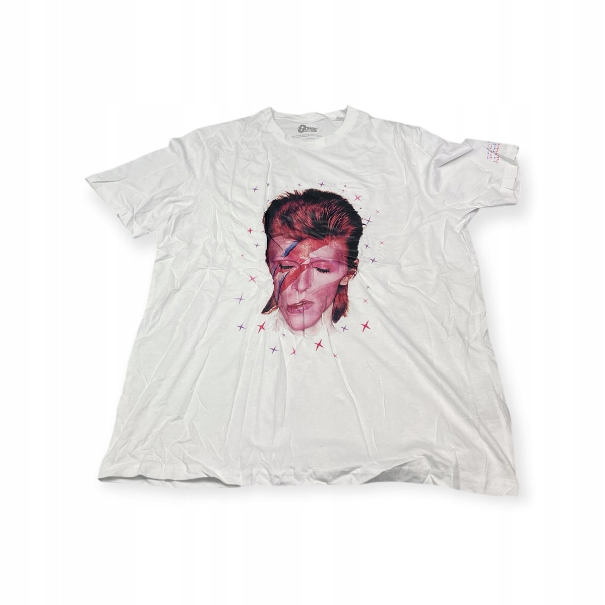 Koszulka damska okrągły dekolt Bowie L