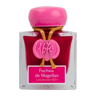 Atrament Jacques Herbin Prestige 1670 50ml Fuchsia de Magellan - Naboje i atramenty - miniaturka - grafika 1