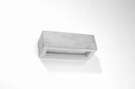 Lampy ścienne - Sollux Lighting Kinkiet VEGA 30 beton PERSIAN INDIGO - miniaturka - grafika 1