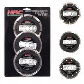 Akcesoria do elektronarzędzi - NAC DC-3SET, 3 szt. 125 mm/22,23 mm - miniaturka - grafika 1